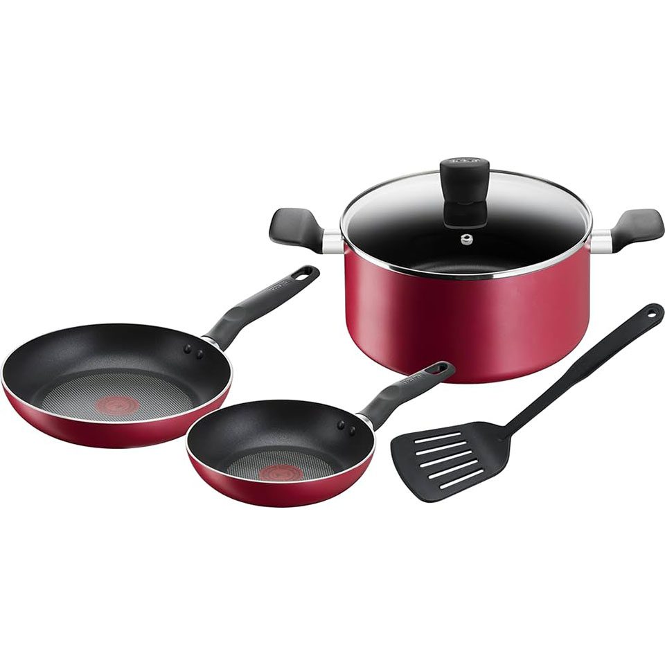 TEFAL ESSENTIAL POT X5 red