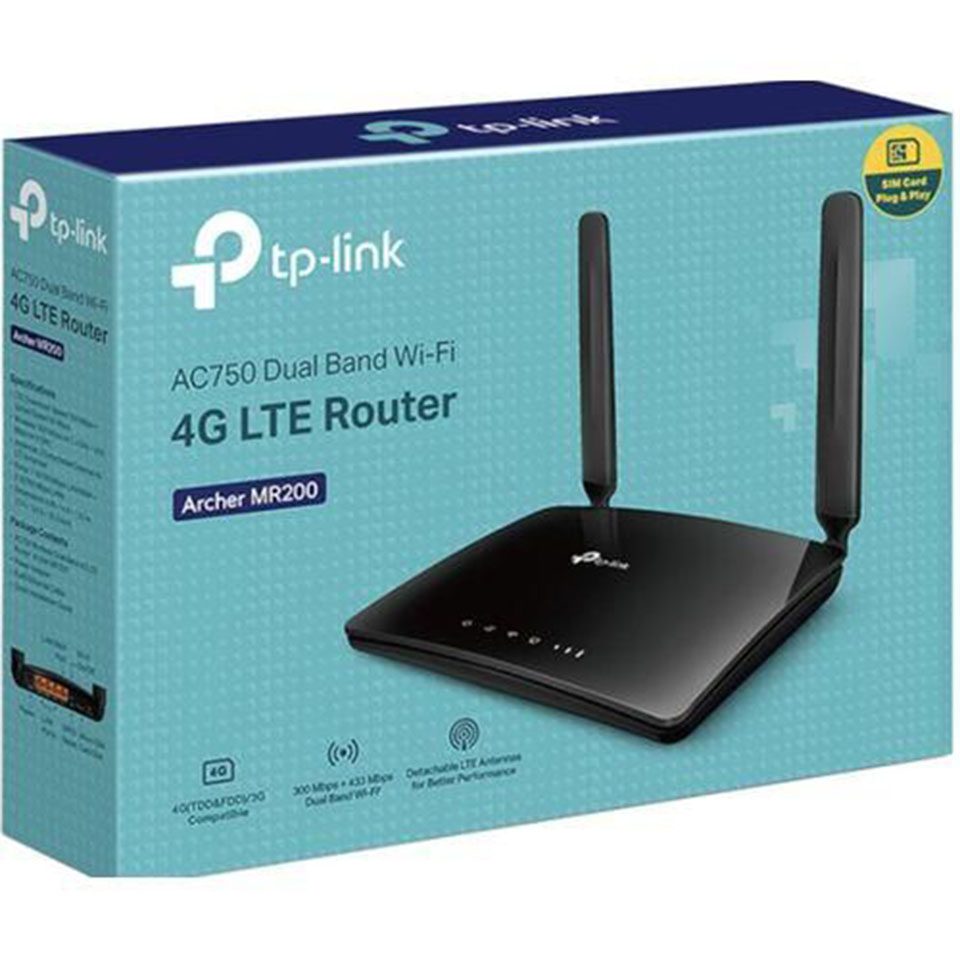 TP LINK ROUTER AC750 4G