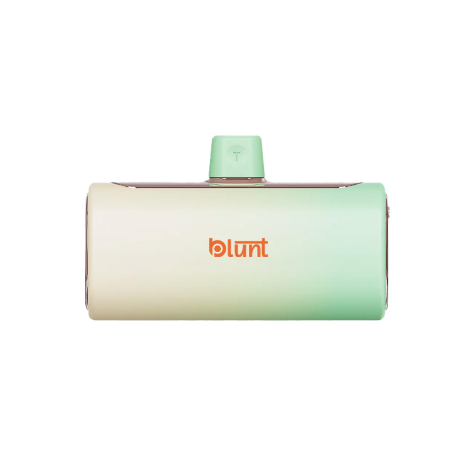 blunt 5000mah power bank green