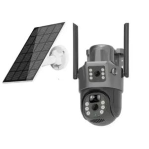 WORDDIVISION HD DUAL LENS SOLAR PTZ CAM