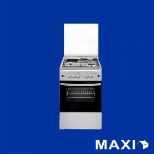 MAXI GAS 50X50 3B&1E INOX SILVER
