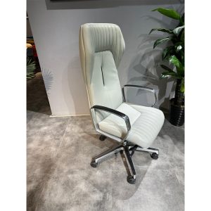EXECUTIVE HIGH BACK GRAY CHAIR SWIVEL AB-616A