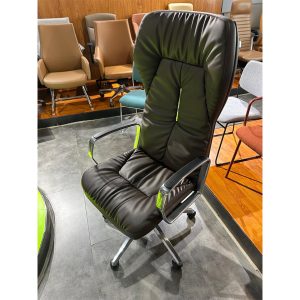 EXECUTIVE HIGH BACK BLACK CHAIR AB-620A SWIVEL