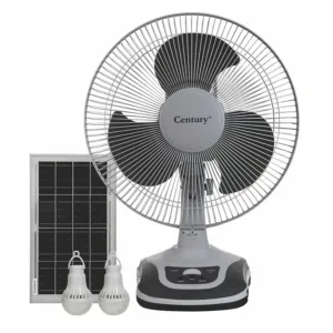 CENTURY RECHARGEABLE FAN 12" PANEL 30-B3