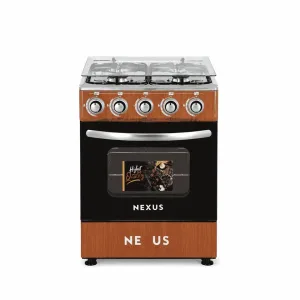 NEXUS GAS 50X50 NX-5055B 4B WOOD FINISH