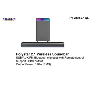 POLYSTAR AUD PV-2039-2.1WL WIRELESS SB