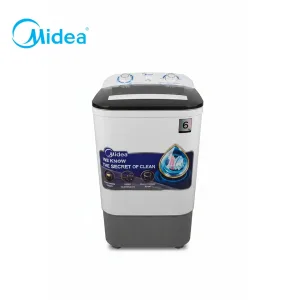 MIDEA WASHING MACHINE MTT0360W 6KG ST